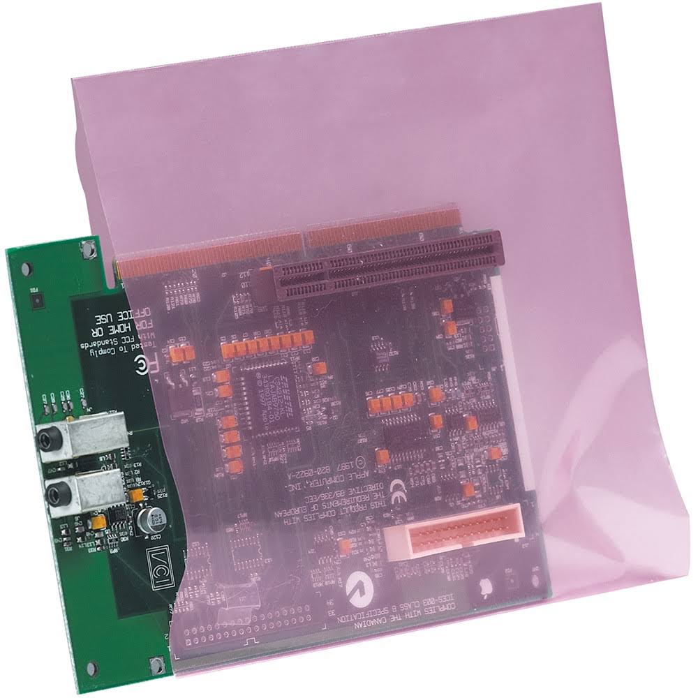 4 Mil Anti-Static Flat Poly Bags Case/250 I7971
