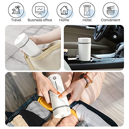 350ml White Portable Electric Kettle Q993