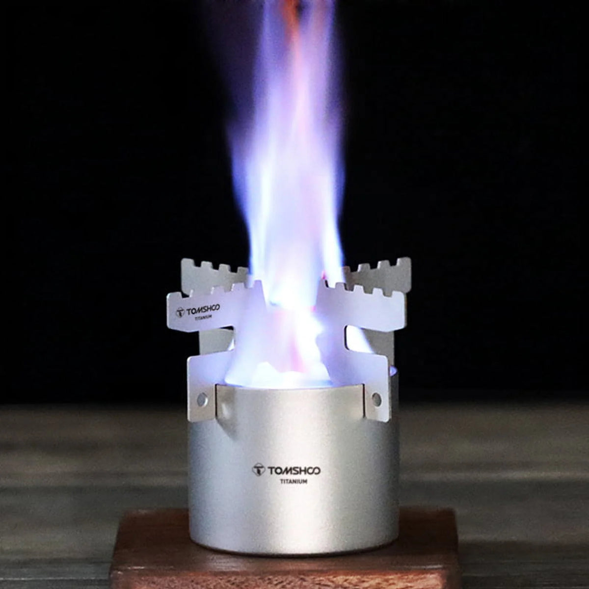 Lightweight Alcohol Stove with Cross Stand Rack D207