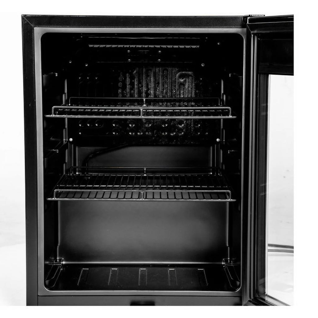 2.1 Cu Ft Black and Stainless Commercial Merchandiser K2166