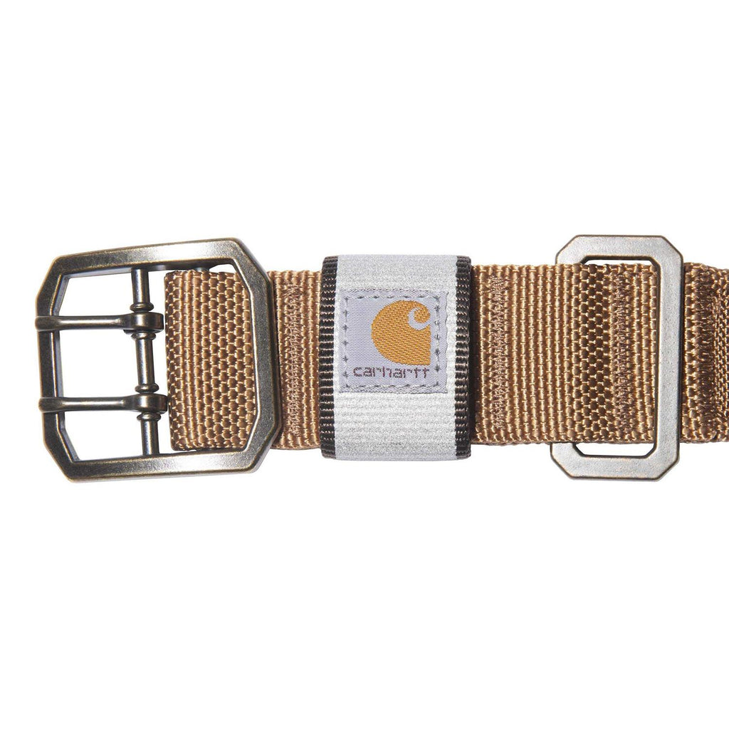 Brown Nylon Wide Dog Collar W92793