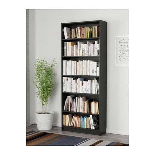 Black-Brown Bookcase W77693
