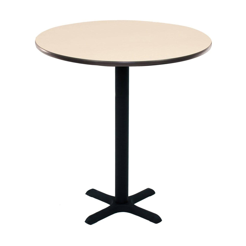 Beige 36 in. Round Cafe Table S293
