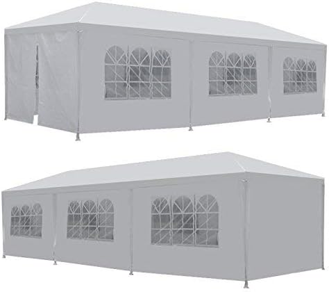 10 X 30 Outdoor Canopy with Removable Sidewalls H9196