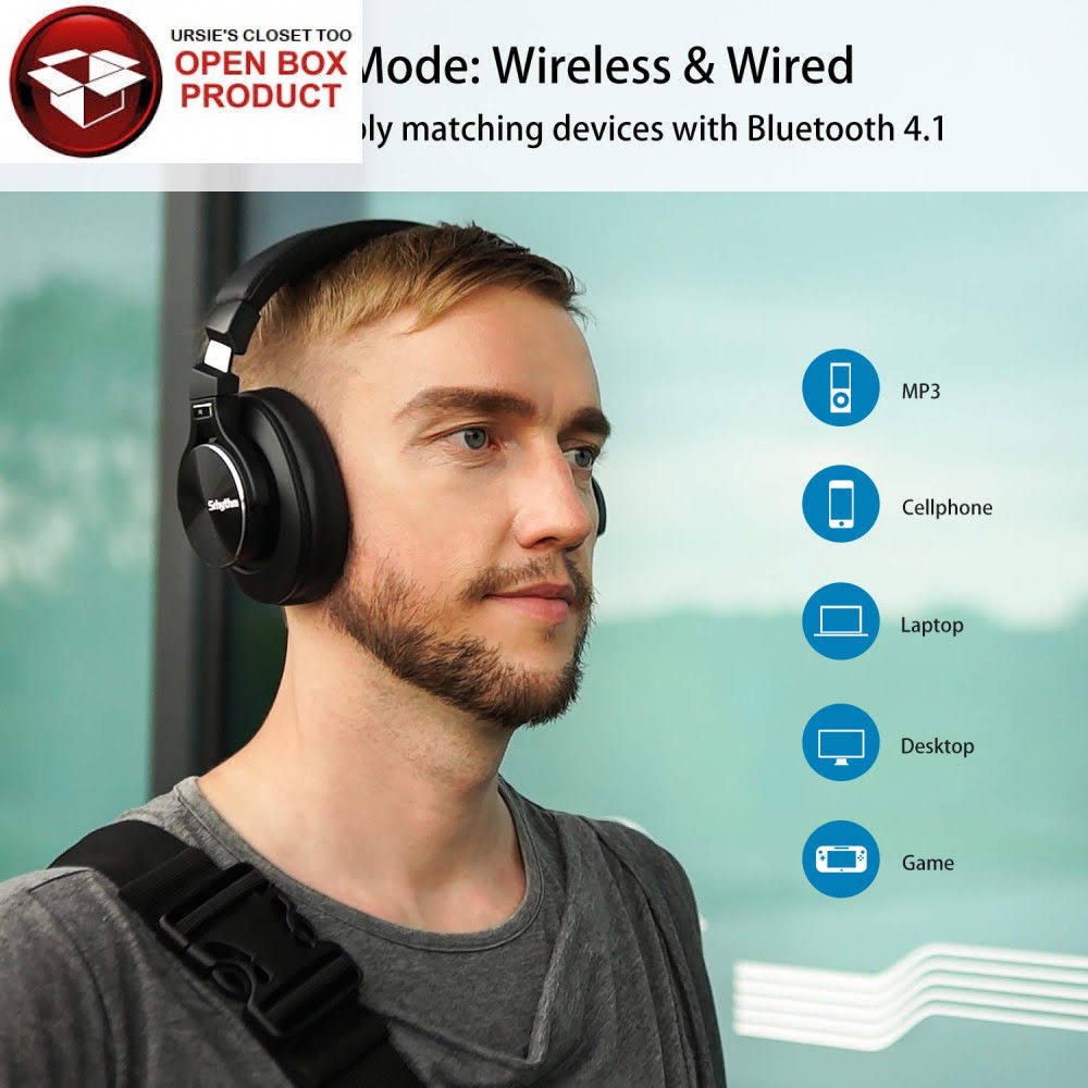 Active Noise Cancelling Bluetooth Headphones with Microphone G3347