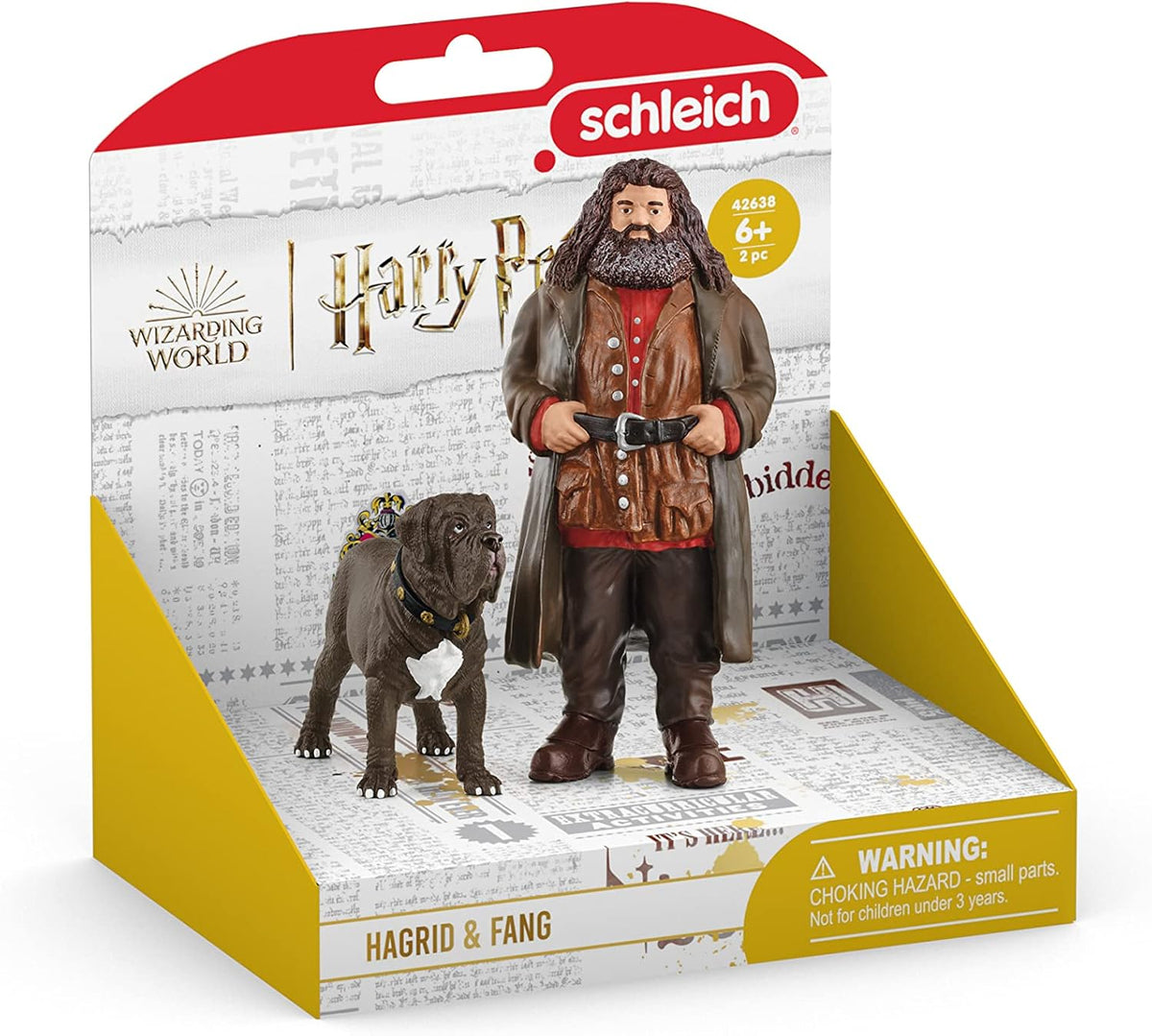 2-Piece Set with Hagrid & Fang Figurines P2237