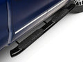 Black 5-Inch Oval Bent End Side Step Bars X405