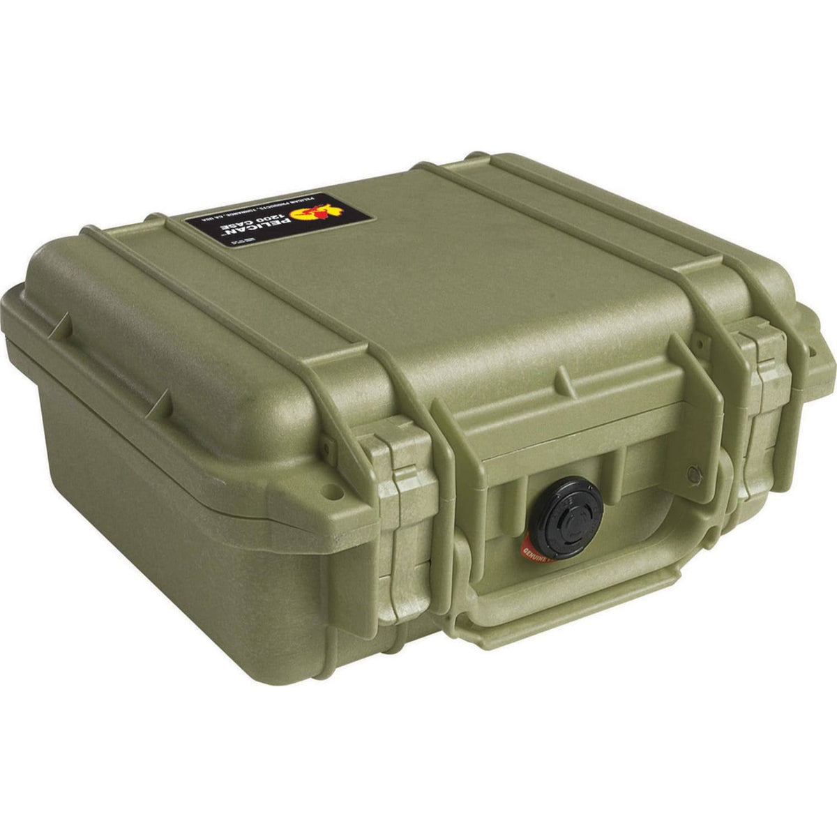 Small Shipping Case with Foam Olive Drab Green N530780