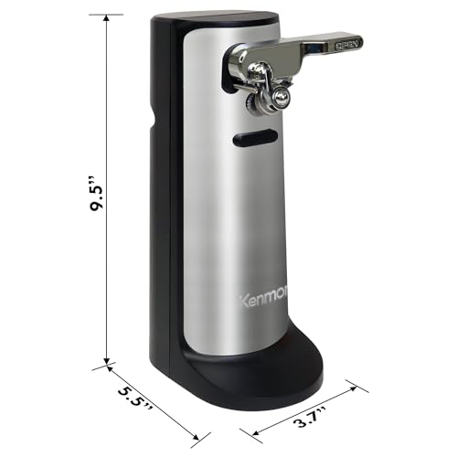 Silver & Black Electric Can Opener F873