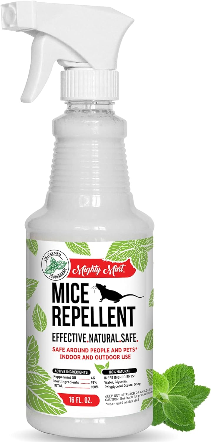 16oz Peppermint Oil Mice Repellent Spray N730