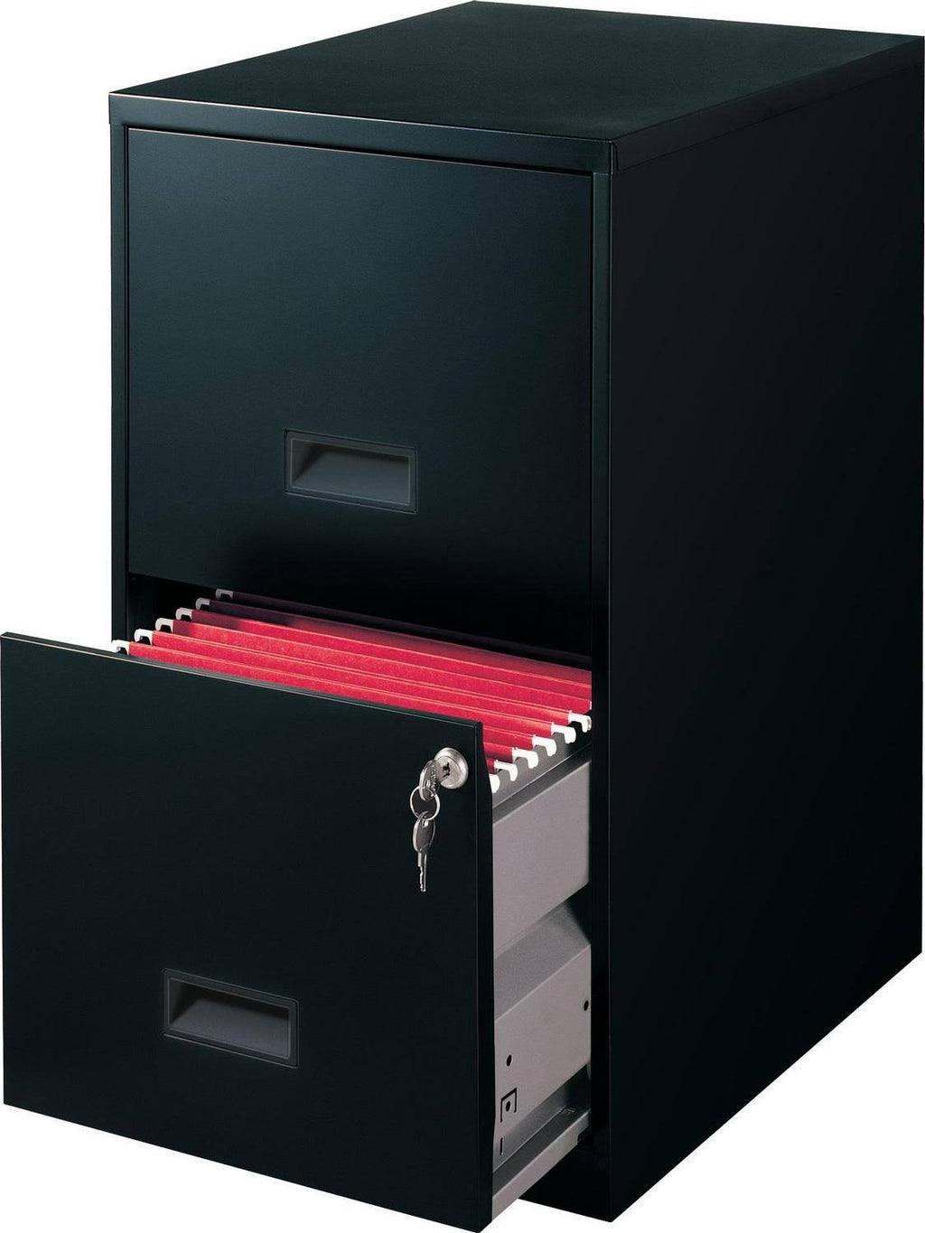 Classic Blue 18in 2 Drawer Metal File Cabinet H3785