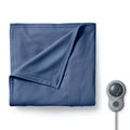 Twin Size Electric Fleece Heated Blanket in Blue M722