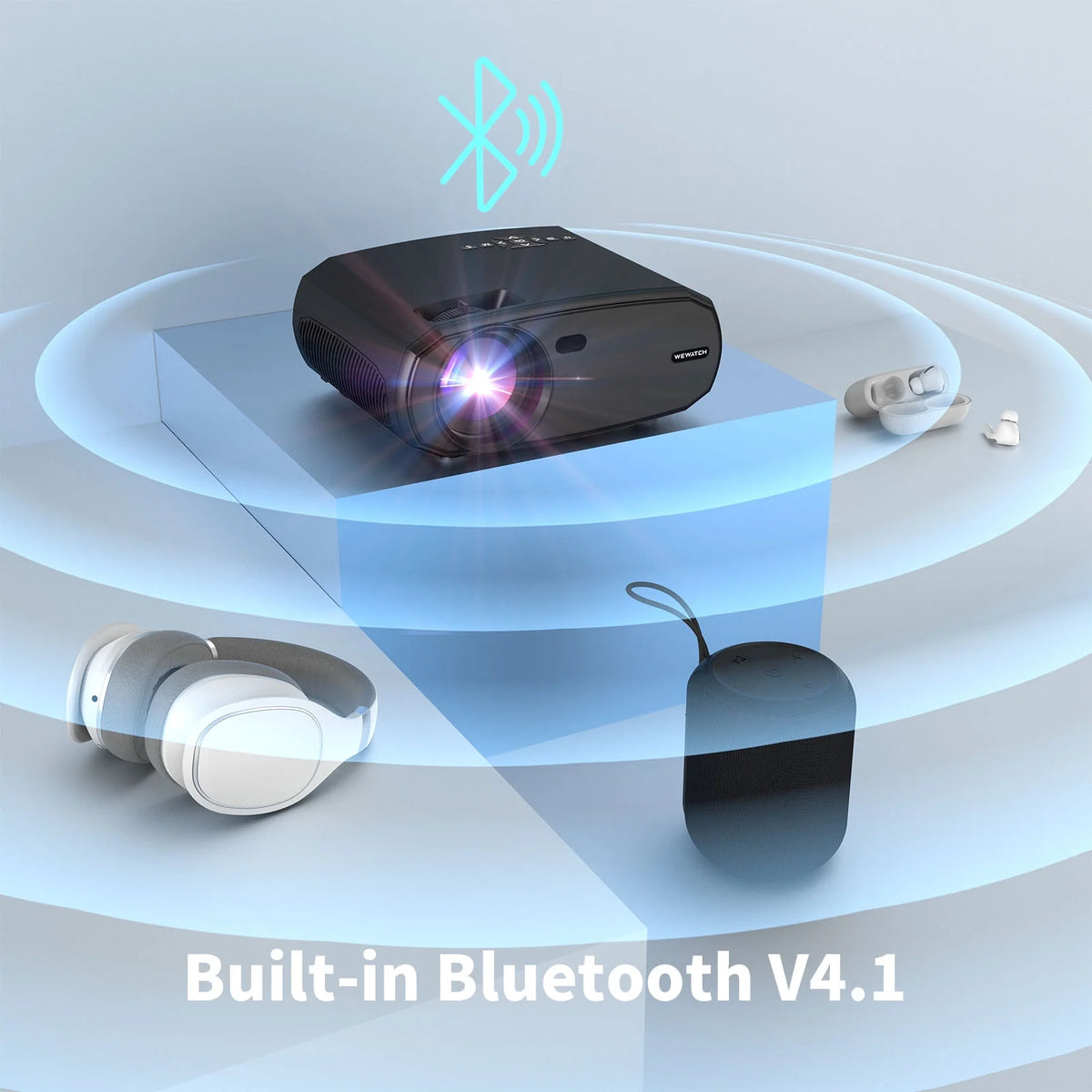 15000 Lumens 1080P Portable Outdoor Projector M96085