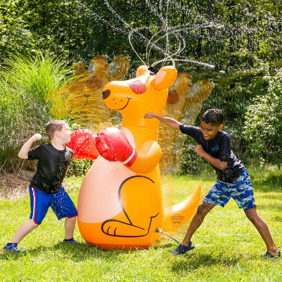 Boxing Kangaroo Inflatable Sprinkler 60 inch V769