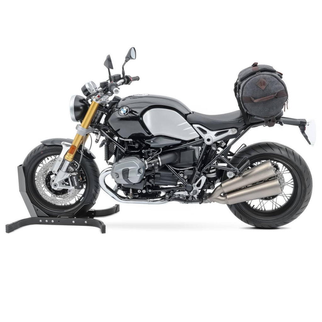 Vintage 30Ltr Motorcycle Tail Bag in Grey Y997