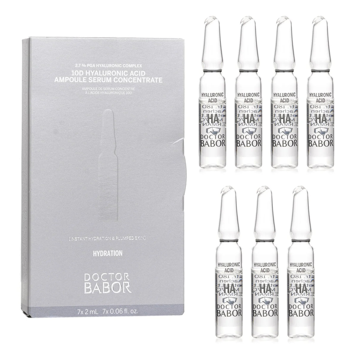 7 x 2ml Hyaluronic Acid Ampoule Serum Concentrate J837