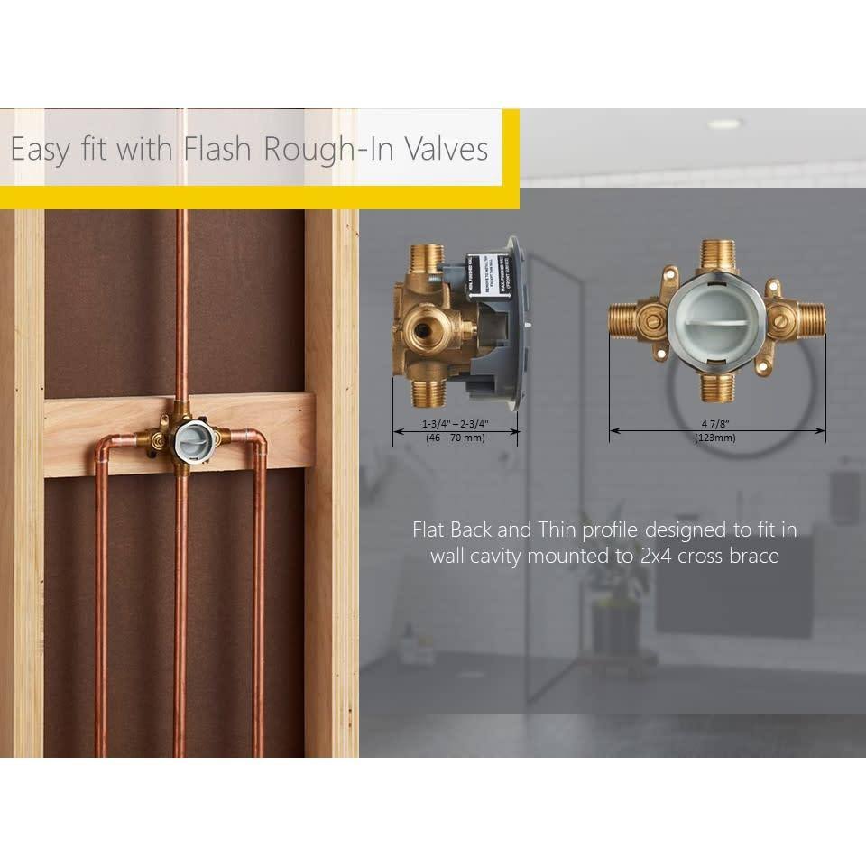 Chrome Shower Only Trim Kit with Cartridge O73577
