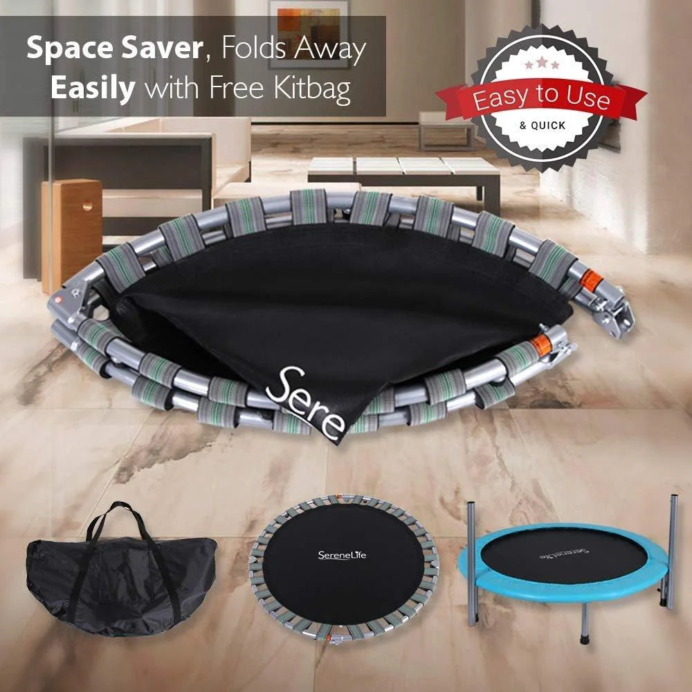 40'' Foldable Round Trampoline V587
