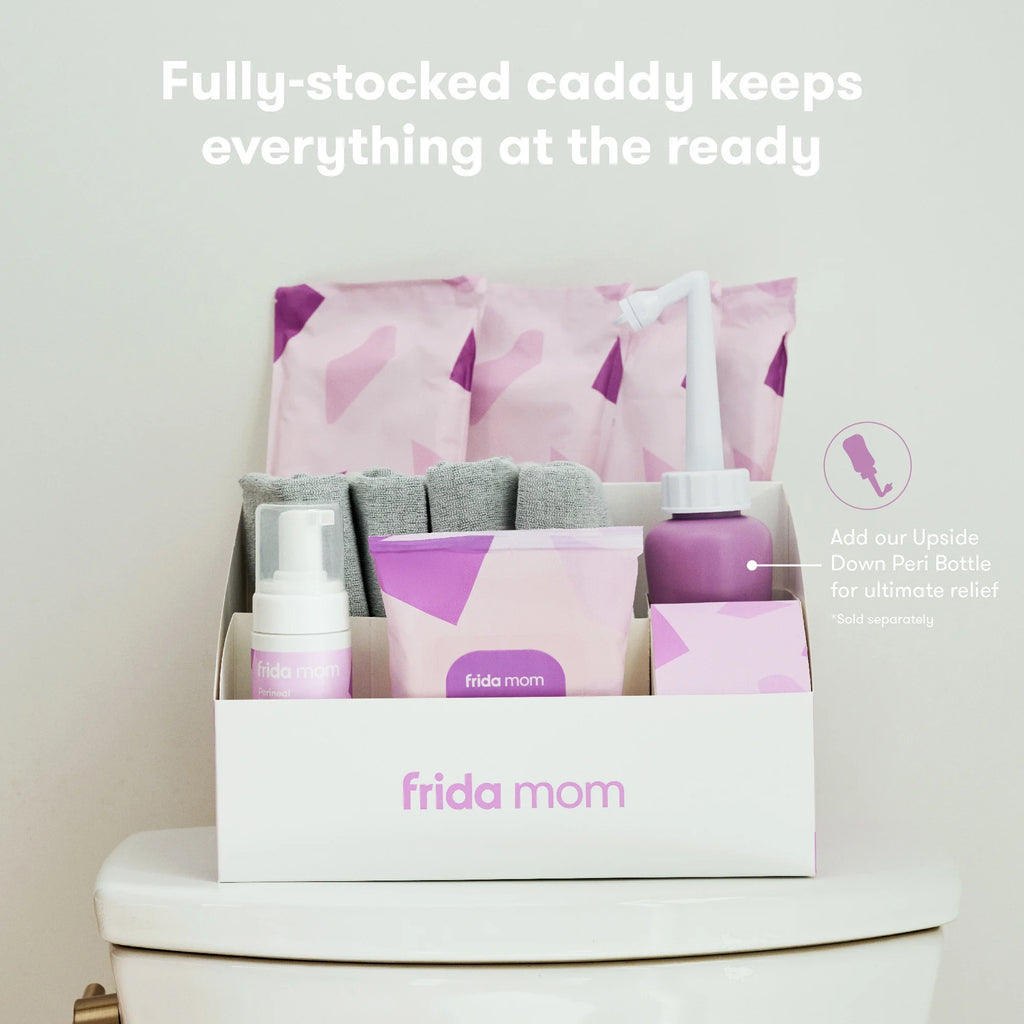 Postpartum Recovery Essentials Gift Set with Pads and Disposable Underwear, 4 Count D58854