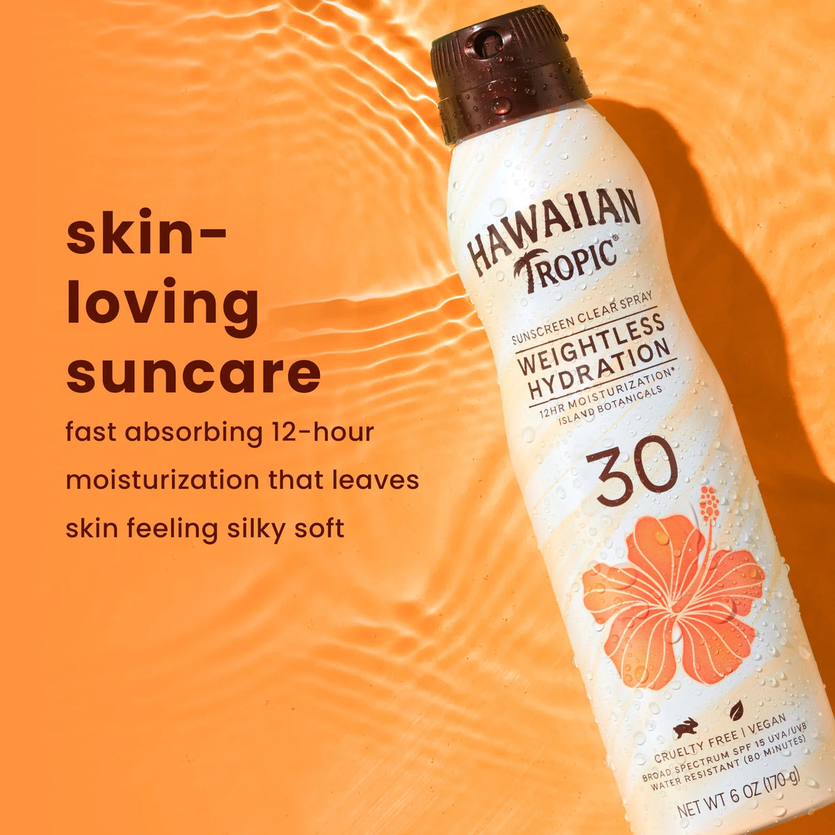 Clear Spray Sunscreen SPF 30, 6oz W801