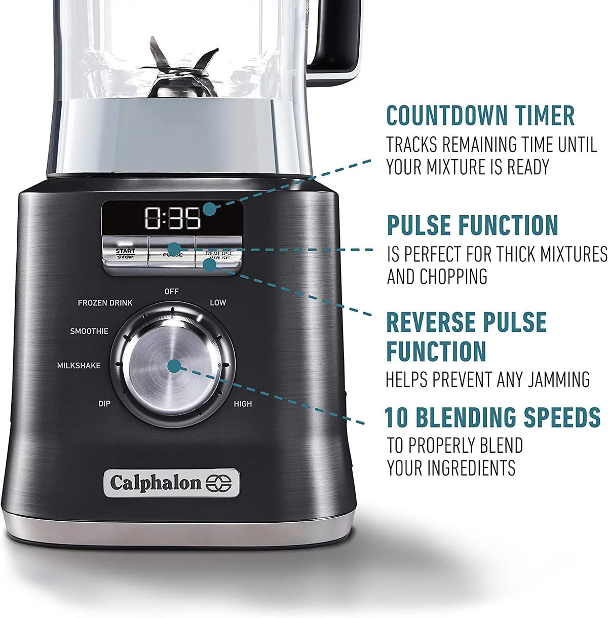 2-Liter Blender with Smoothie Cup I5879
