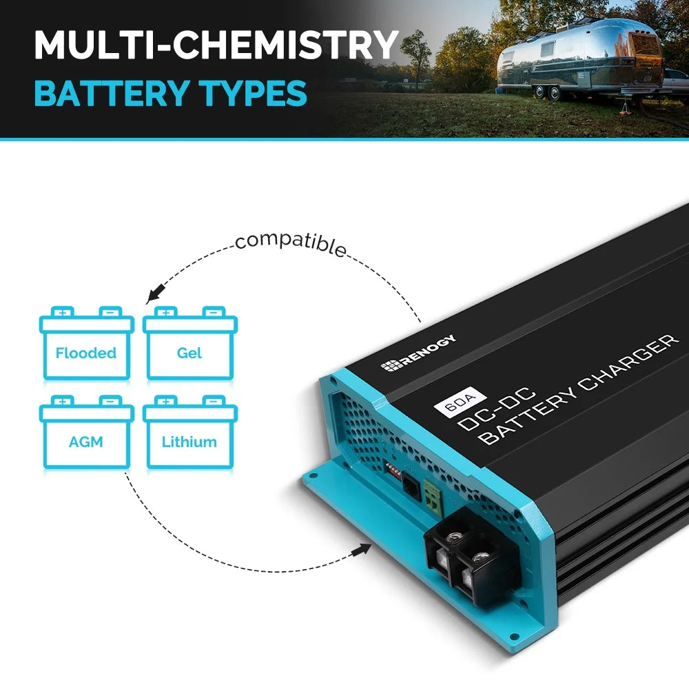 40A 12V DC to DC On-Board Battery Charger X8643