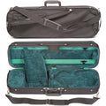 Oblong 3/4 Violin Case with Green Velour Interior W219261