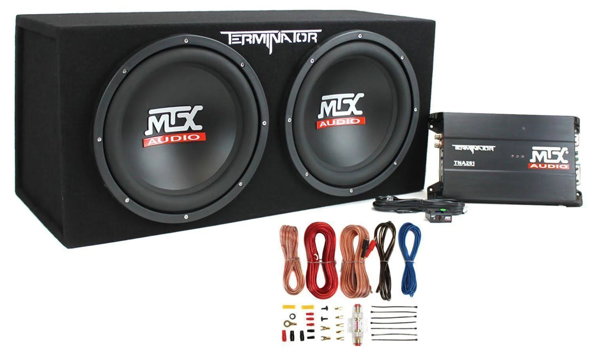 12x22 1200W Dual Loaded Car Subwoofer U7450