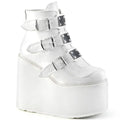 White Vegan Leather Swing-105 Shoes L524849