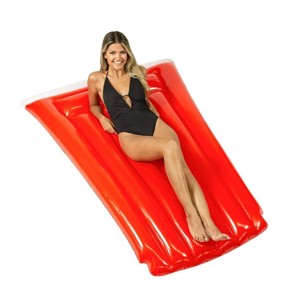 Red Cup Pool Raft W97380