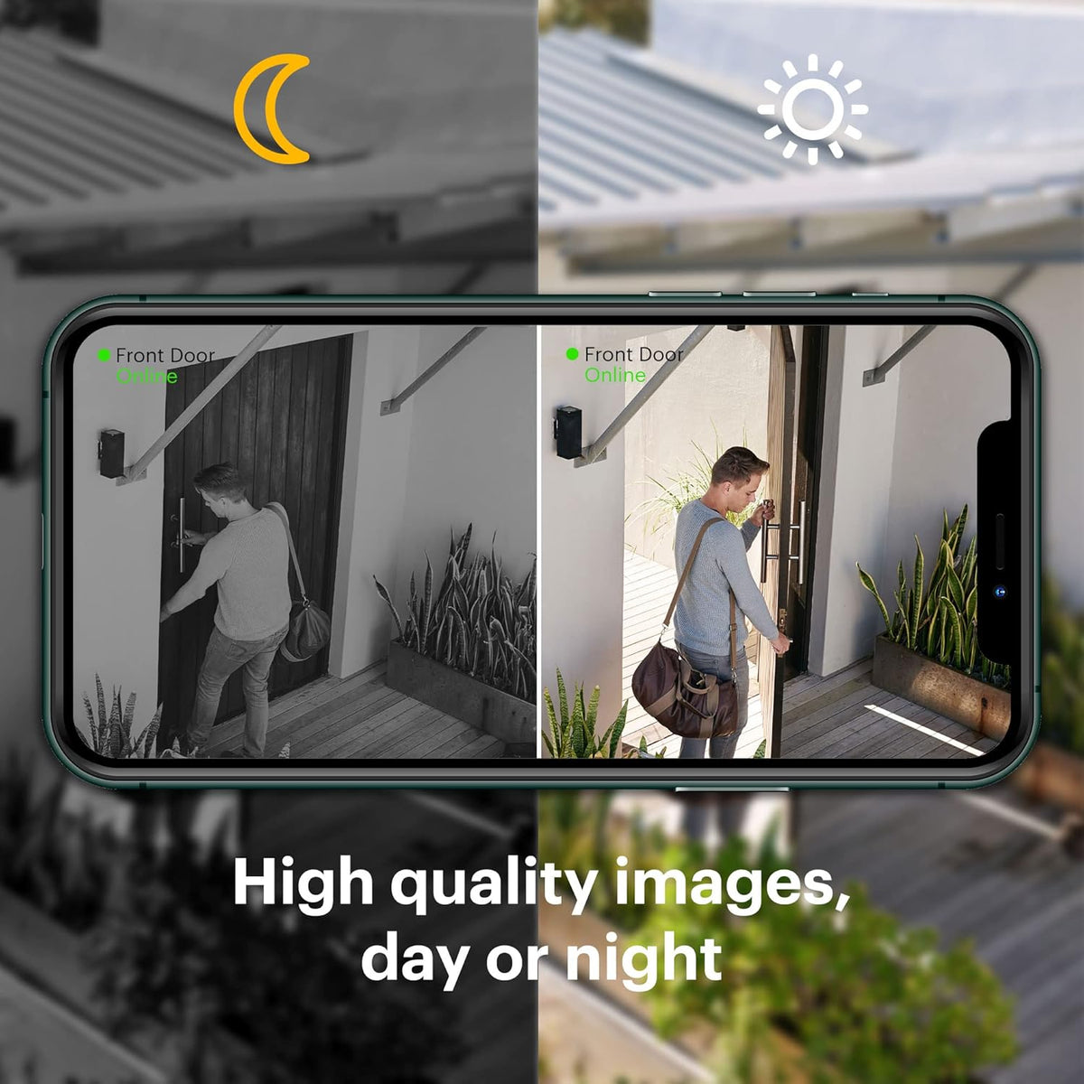 Dual Pack Battery HD Outdoor Security Cameras O92062