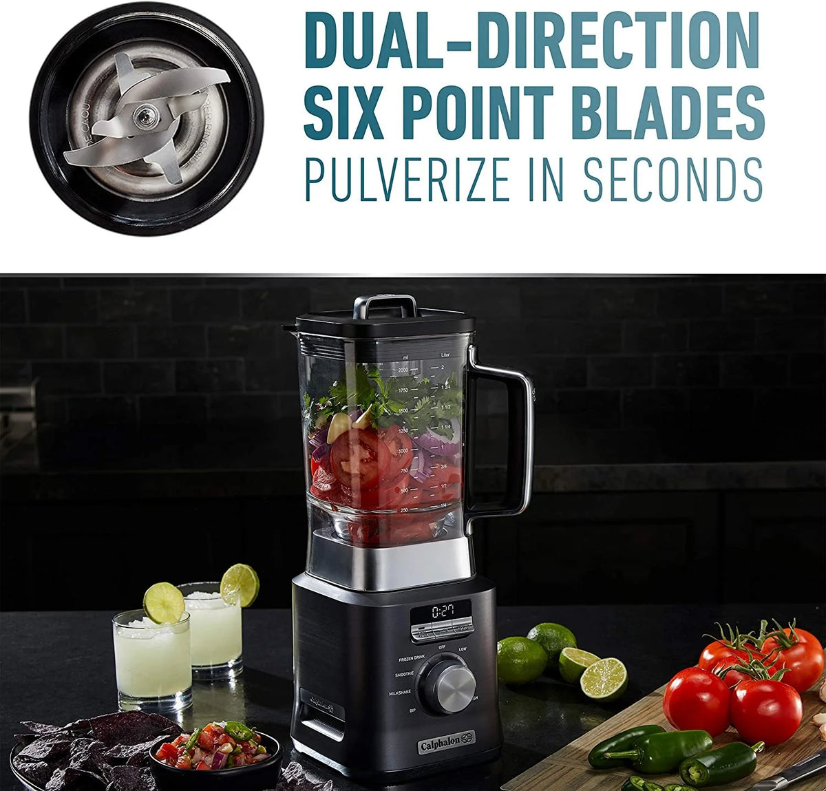 2-Liter Blender with Smoothie Cup I5879