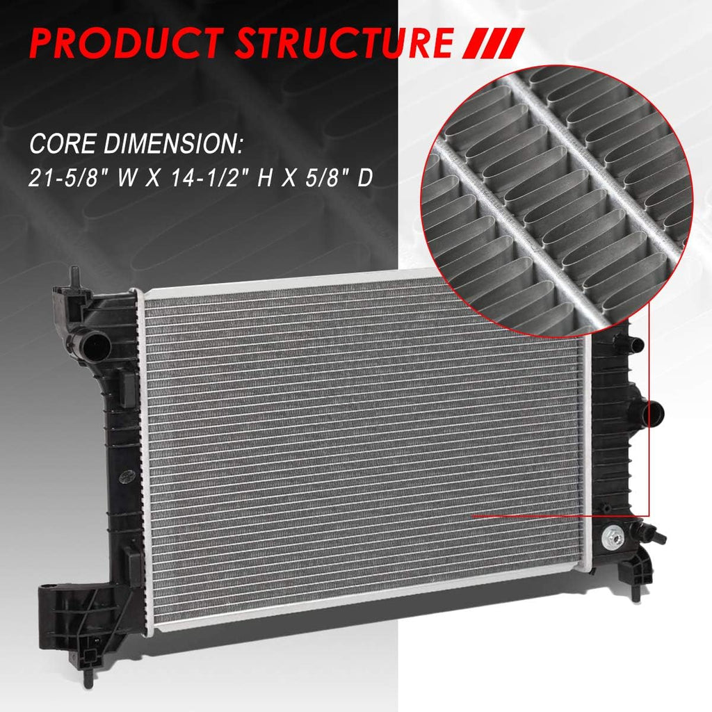 Aluminum Core Cooling Radiator T324