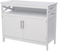 Brown Glass Door Storage Cabinet Z145