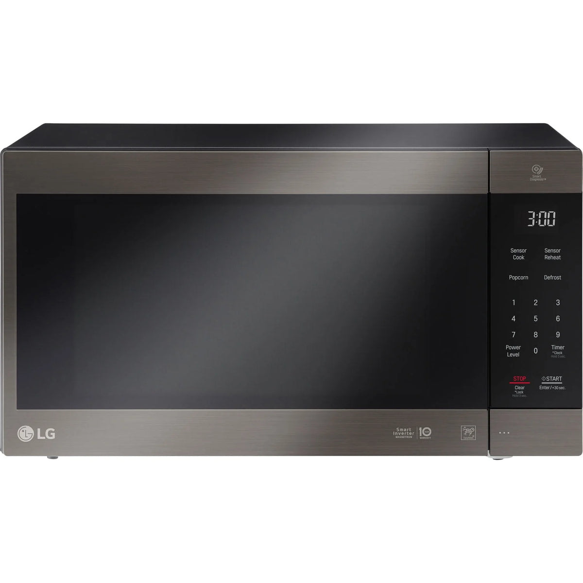 2.0 Cu. Ft. 1200W Black Stainless Steel Countertop Microwave N9269