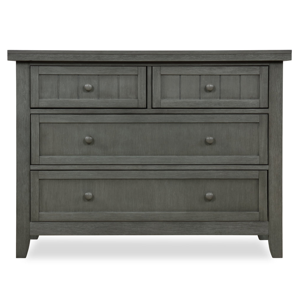 Maple Double Dresser In Weathered Grey J324012
