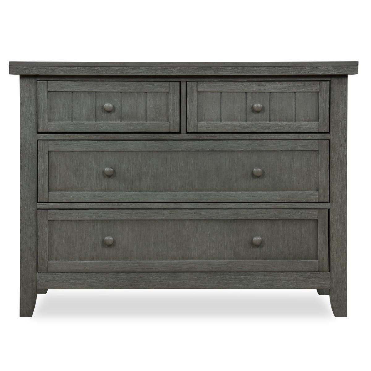 Maple Double Dresser In Weathered Grey J324012