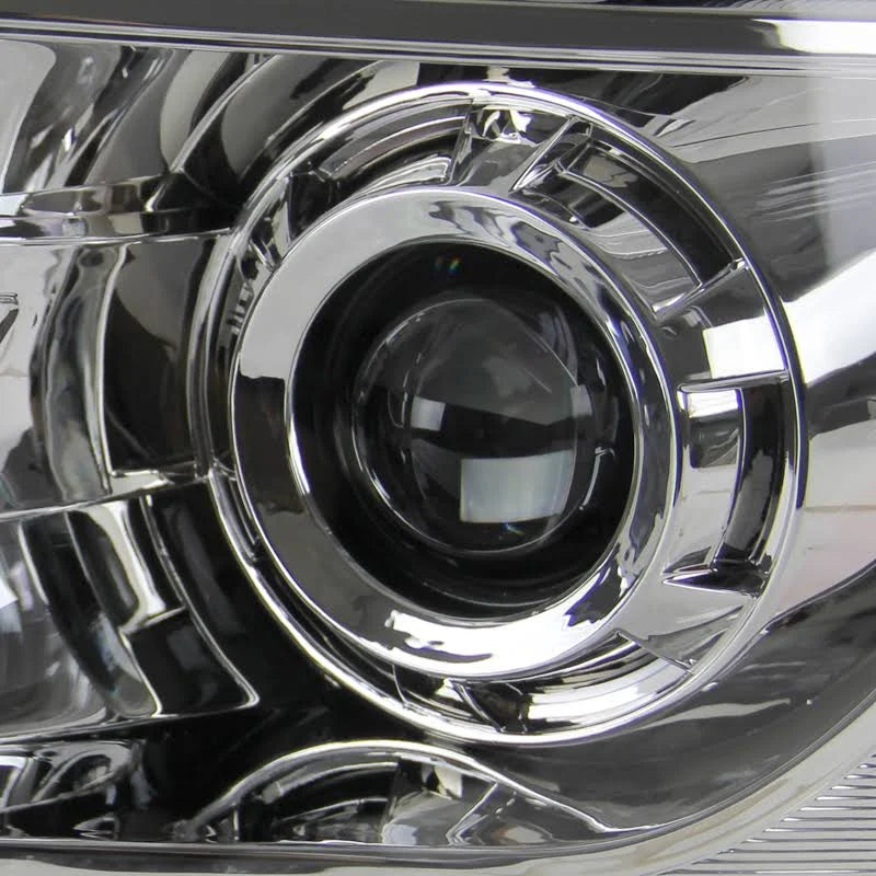 Chrome Projector Headlights with LED K332416