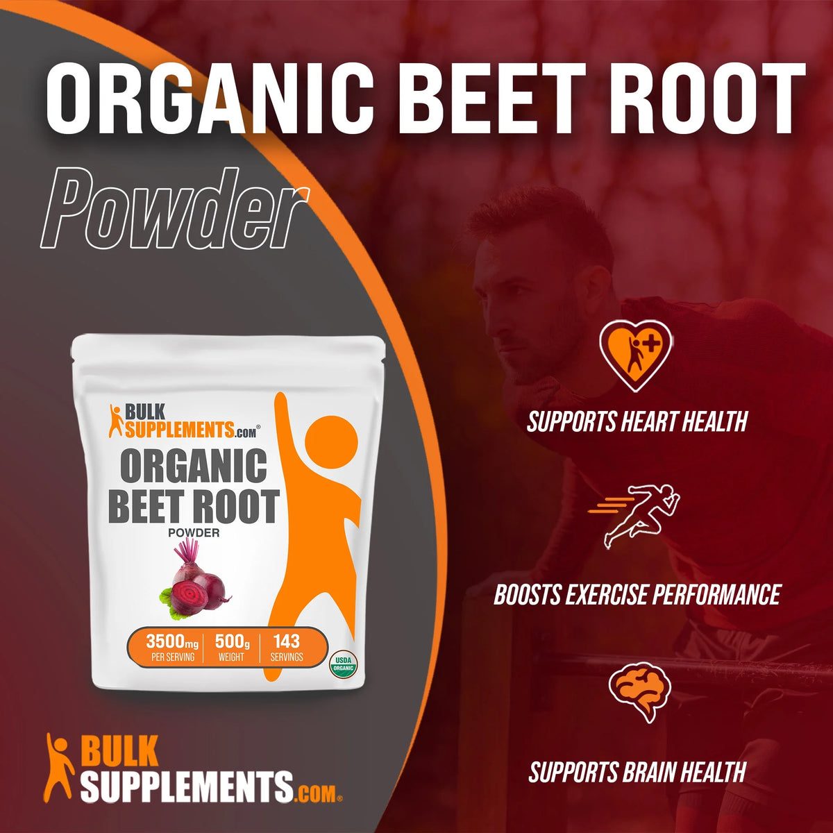 Organic Beet Root Powder 3500mg Q500