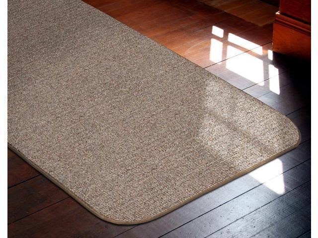 Pebble Beige Skid-Resistant Carpet Runner N904