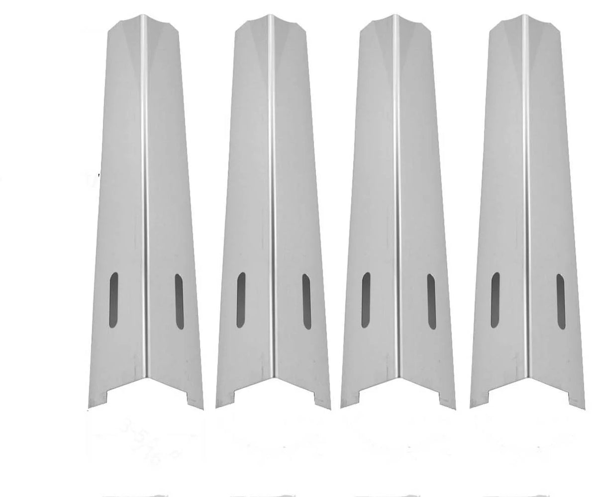 4-Pack Stainless Heat Plate for Gas Grill Z822