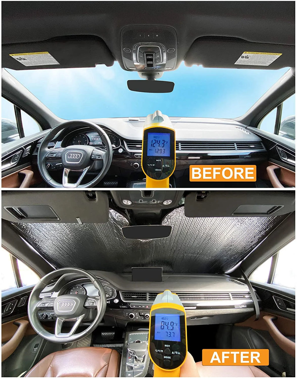 Front Windshield Sunshade for Porsche Cayenne SUV W844547