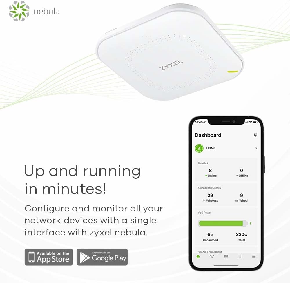 2 Pack AX1800 Dual Band Wireless Access Point R4756