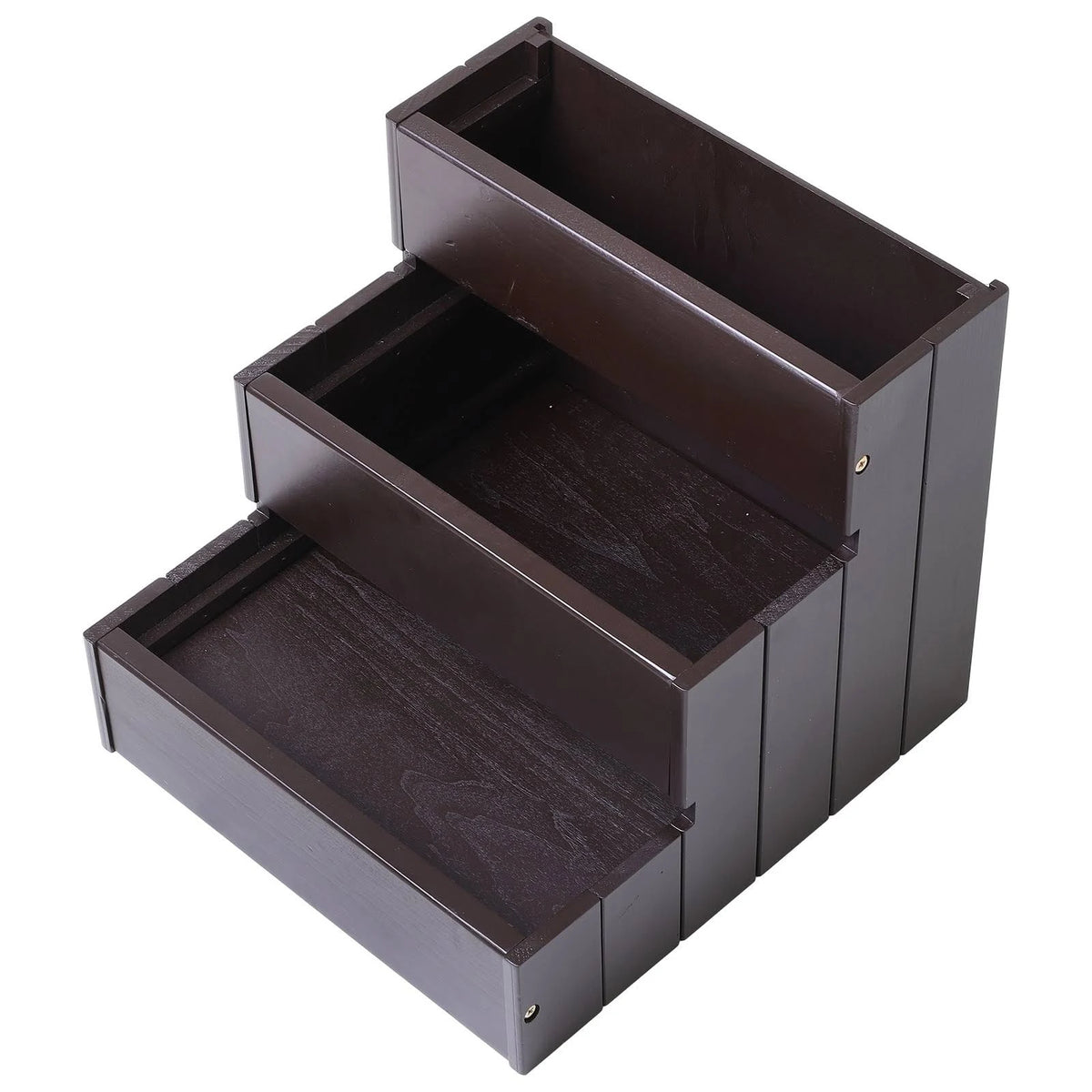 Brown Wooden Pet Stairs Ramp M45262