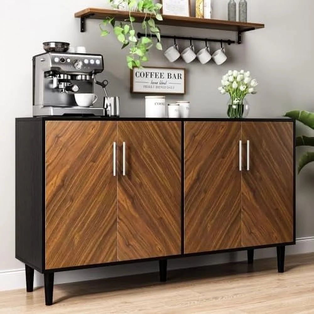 Black 4 Door Sideboard R784624