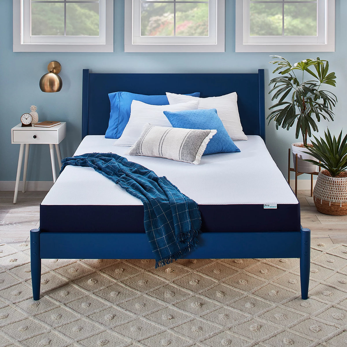 Queen Cooling Gel Foam Mattress V7494