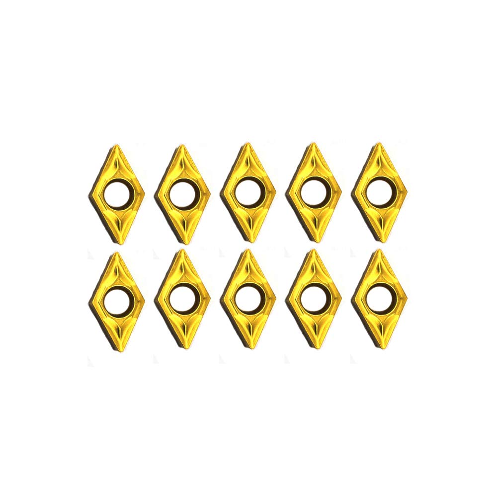 10 Pieces DCMT070204 Carbide Turning Inserts M89246