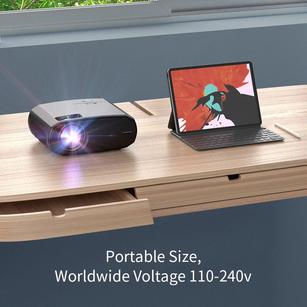 15000 Lumens 1080P Portable Outdoor Projector M96085