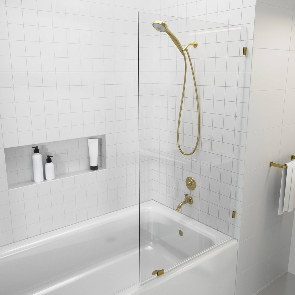 Frameless Shower Bath Fixed Panel S99064