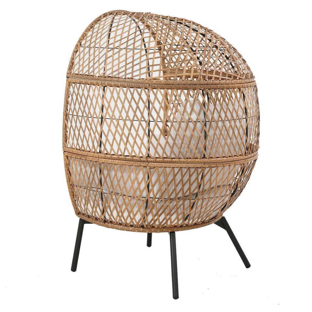 Wicker Egg Chair J86003